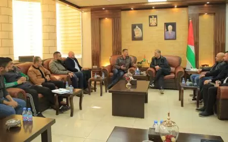 محافظ طولكرم مصطفى طقاطقة يلتقي ممثلي الجامعات والتربية والتعليم  تحضيرا لفعالية إطلاق ماراثون الحق بالتعليم