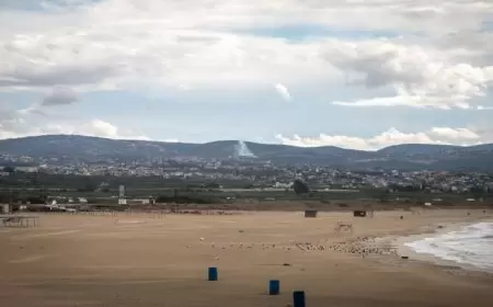 الجيش الإسرائيلي يلقي قنابل مضيئة ويشن هجمات على مواقع في جنوب لبنان