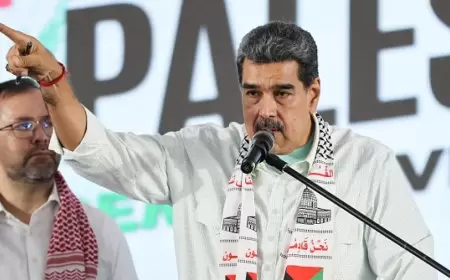 الرئيس الفنزويلي: فلسطين أكثر قضية محقة للإنسانية