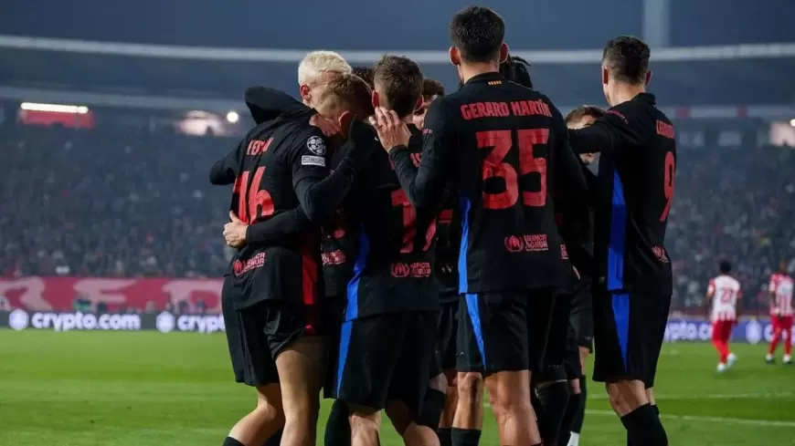 برشلونة يواصل عروضه القوية بخماسية على أرض النجم الأحمر