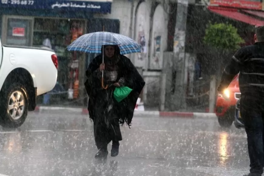 منخفض جوي يؤثر على فلسطين الاثنين والثلاثاء