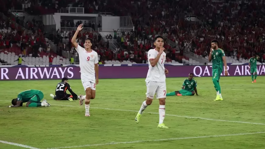 إندونيسيا تحقق فوزاً تاريخياً على السعودية