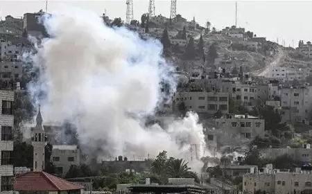 أنباء عن شهداء في قصف الاحتلال مركبة في قرية صير جنوب شرق جنين