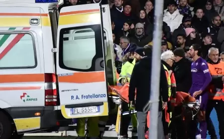 لاعب فيورنتينا يفقد الوعي خلال مباراة إنتر.. وقلق حول حالته