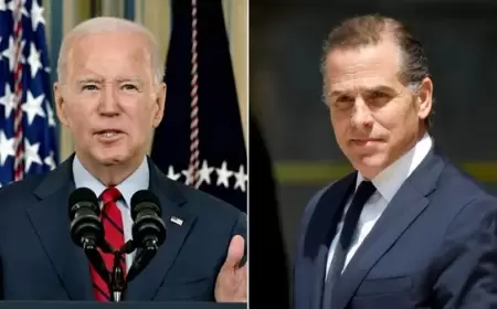 قبيل مغادرته منصبه.. بايدن يصدر عفوا رئاسيا عن نجله "هانتر"