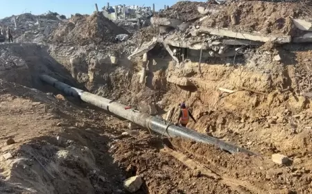 أكثر من 80% خسائر قطاع المياه بسبب العدوان المتواصل على قطاع غزة