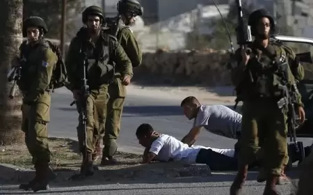 "بتسيلم": جنود الاحتلال ينكلون بالفلسطينيين وسط مدينة الخليل