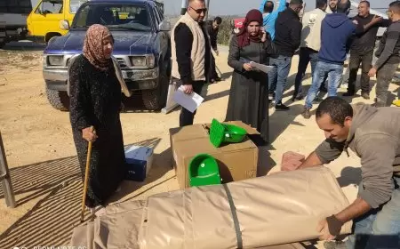 تأهيل مزارع اغنام في النزلة الشرقية