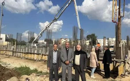 بتبرع سخي من بلدية عتيل بقيمة مليون ونصف شيكل التربية تنتهي من المرحلة الأولى من إنشاء المدرسة المهنية في عتيل