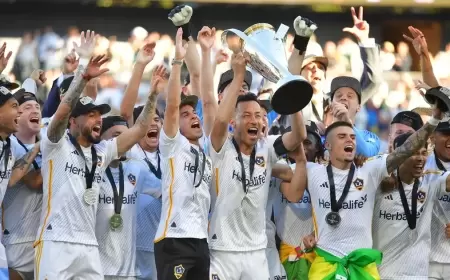 غالاكسي يهزم رد بولز ويحرز كأس رابطة الدوري الأميركي