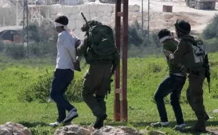 قوات الاحتلال تعتقل ستة مواطنين من الخضر جنوب بيت لحم
