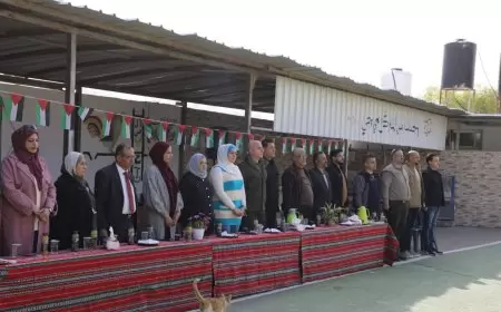 التوجيه السياسي ينظم فعالية لتعزيز الوعي السياسي لدى الطلبة