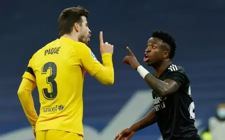 فينيسيوس يلتقي بيكيه "سراً" رغم خلافاتهما.. فما السبب؟