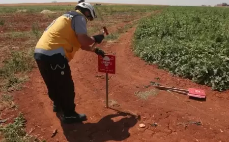 الألغام تهدد حياة السوريين العائدين إلى ديارهم