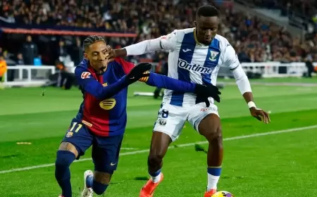 ليغانيس يفجر مفاجأة كبرى بهزيمة برشلونة في عقر داره