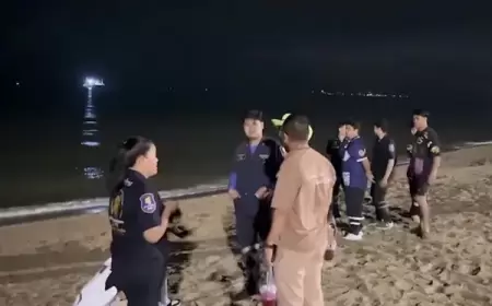 نجاة سائح عربي وزوجته من الموت بعد 5 ساعات من مصارعة الأمواج