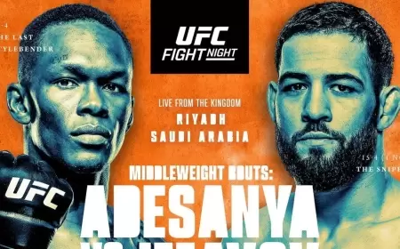 الكشف عن قائمة المقاتلين في فعالية UFC بموسم الرياض