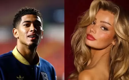 بـ 3 كلمات.. عارضة أزياء تكشف حقيقة علاقتها ببيلنغهام