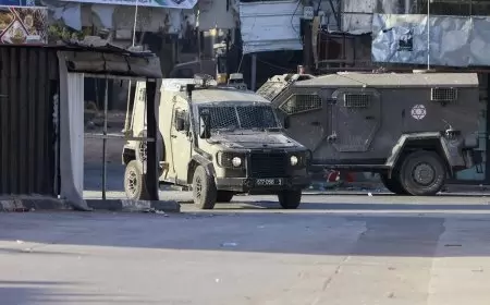 إصابتان واعتقال أربعة مواطنين خلال اقتحام الاحتلال مدينة نابلس ومخيم بلاطة