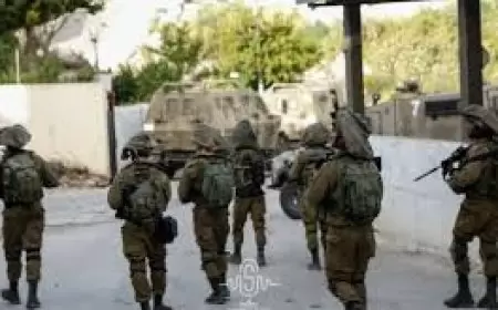 قوات الاحتلال تقتحم مراح رباح وتداهم منزلا قيد الانشاء