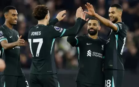 ليفربول يواصل هيمنته بخماسية في وست هام.. وصلاح يسجل