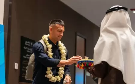 إنتر ميلان يصل إلى الرياض