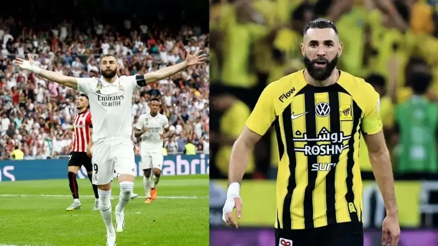 ريليفو: بنزيمة يفكر في ترك الاتحاد.. والعودة إلى ريال مدريد