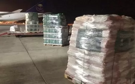 انطلاق طائرة إغاثية سعودية خامسة إلى سوريا