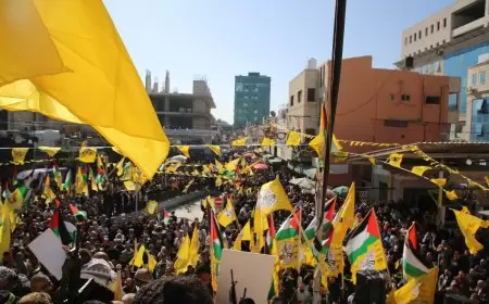 بمشاركة رسمية وشعبية حاشدة  جماهير محافظة طولكرم تحي الذكرى الستين لإنطلاقة حركة فتح وذكرى إستشهاد  الدكتور ثابت ثابت و الشهداء  السروجي و القطو