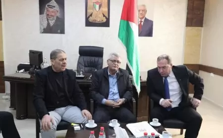 اللواء عبد الله كميل يتسلم مهامه محافظا لمحافظة طولكرم