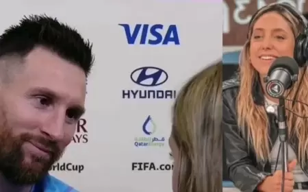مذيعة تكسر صمتها بشأن شائعات علاقتها الغرامية مع ميسي