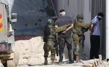 الاحتلال يعتقل ثلاثة مواطنين من طوباس وعقابا