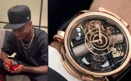 قيمتها نصف مليون يورو.. فينيسيوس يستعرض ساعته الجديدة
