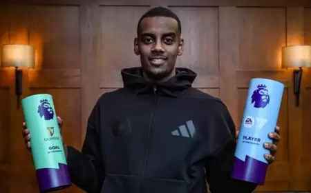 متفوقاً على صلاح.. إيساك لاعب شهر ديسمبر في الدوري الإنجليزي