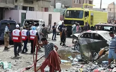 عشرات القتلى والجرحى بانفجار محطة غاز في اليمن