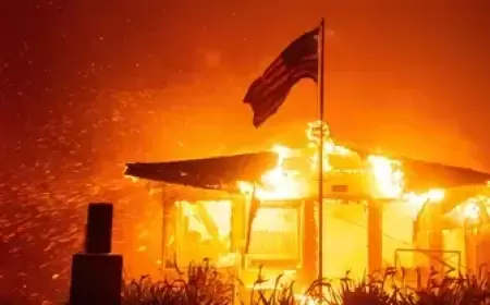 150 مليار دولار خسائر الحرائق في لوس أنجلوس والتغير المناخي هو السبب الرئيسي