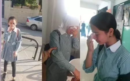 إصابات بالاختناق بين صفوف الطلبة خلال اقتحام الاحتلال بلدة الخضر جنوب بيت لحم
