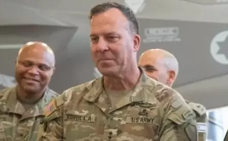 بعد السعودية ومصر.. قائد القيادة المركزية الأمريكية يصل إسرائيل