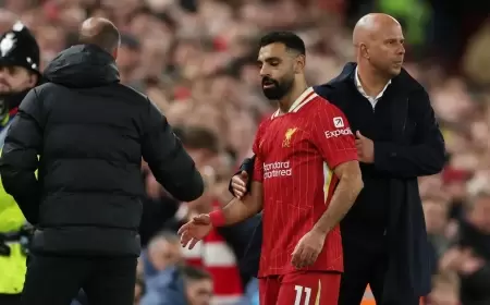 هجوم مبطن من سلوت بحق صلاح: حصل على الفرص.. وفشل