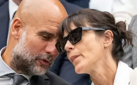 تفاصيل جديدة.. مانشستر سيتي وراء انفصال غوارديولا عن زوجته