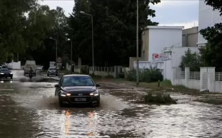 تونس.. أمطار متواصلة شمالا وتمديد تعليق الدراسة غربا