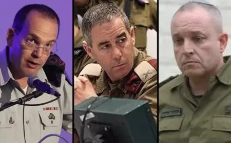 المرشحون لمنصب رئيس الأركان الإسرائيلي