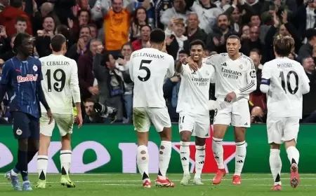 ريال مدريد يستعرض في مرمى سالزبورغ بخماسية