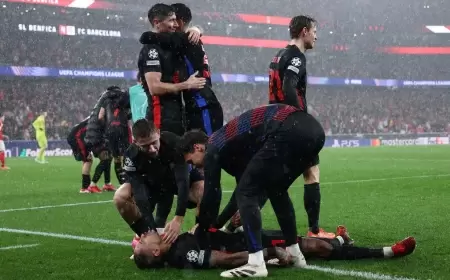 نجم برشلونة يتورط في "شجار".. والشرطة تتدخل