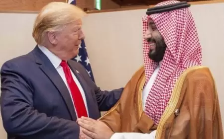 محمد بن سلمان وترمب يناقشان توسيع الشراكة بين بلديهما