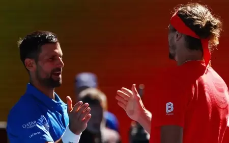 زفيريف يبلغ نهائي أستراليا المفتوحة بعد انسحاب دجوكوفيتش