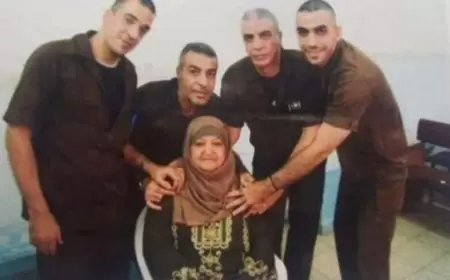 الأشقاء نصر ومحمد وشريف أبو حميد يتنسمون الحرية وتم إبعادهم خارج فلسطين