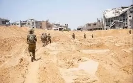 الجيش الإسرائيلي ينسحب من محور "نتساريم"