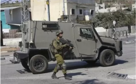 الاحتلال يصيب شاباً ويقصف مبنى في جنين