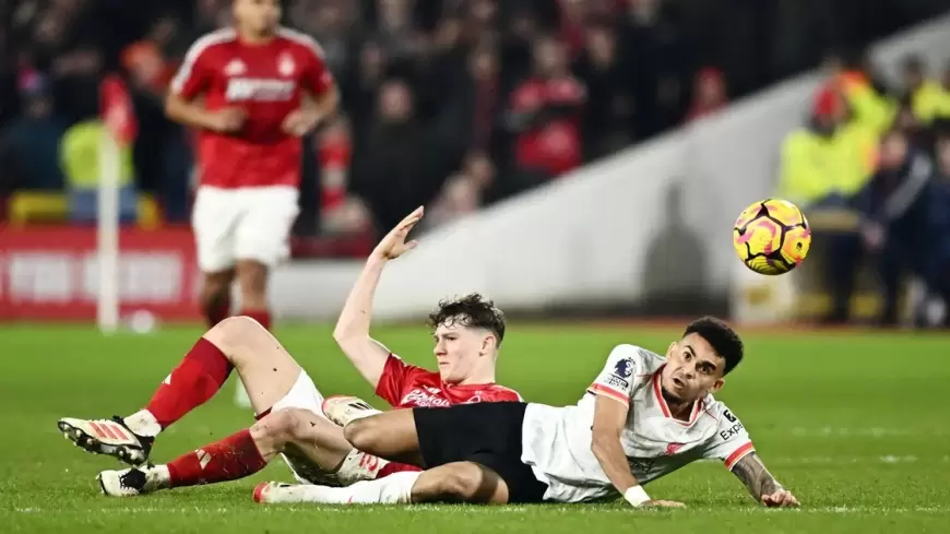 ليفربول يتعادل مع نوتنغهام في قمة الدوري الإنجليزي